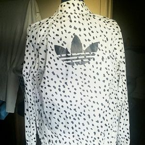 Leopard Adidas Wind Breaker Track Jacket